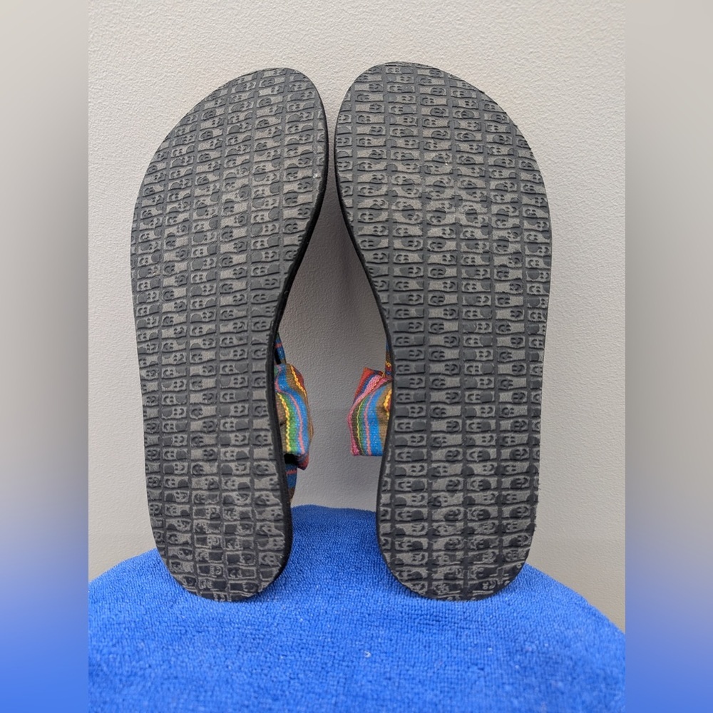 Sanuk Women's Yoga Sling 2 Print Cabaret Blanket Sandals Size 9 Multicolored - Picture 6 of 6